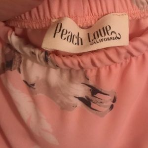 Bull horn mini dress